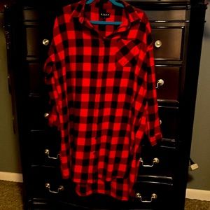 Flannel dress